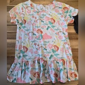 Disney Princess Floral Shirt Dress with Pink